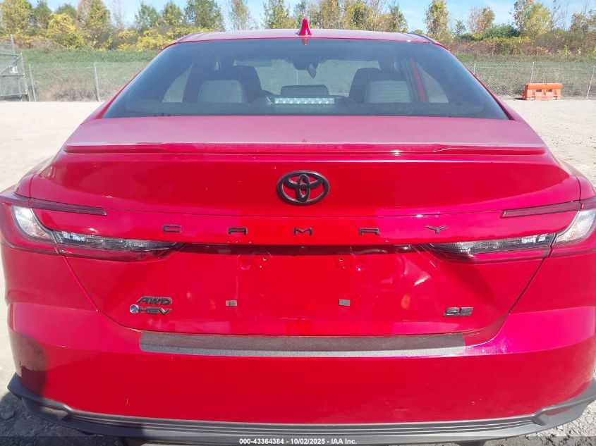 2025 Toyota Camry Se VIN: 4T1DBADK9SU016847 Lot: 43364384
