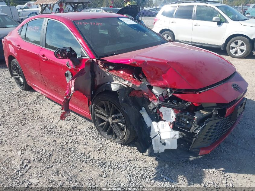 2025 Toyota Camry Se VIN: 4T1DBADK9SU016847 Lot: 43364384