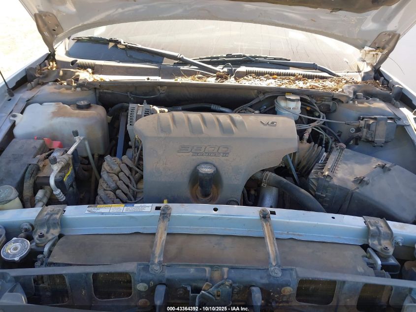 2005 Buick Lesabre Limited VIN: 1G4HR54K65U182932 Lot: 43364392