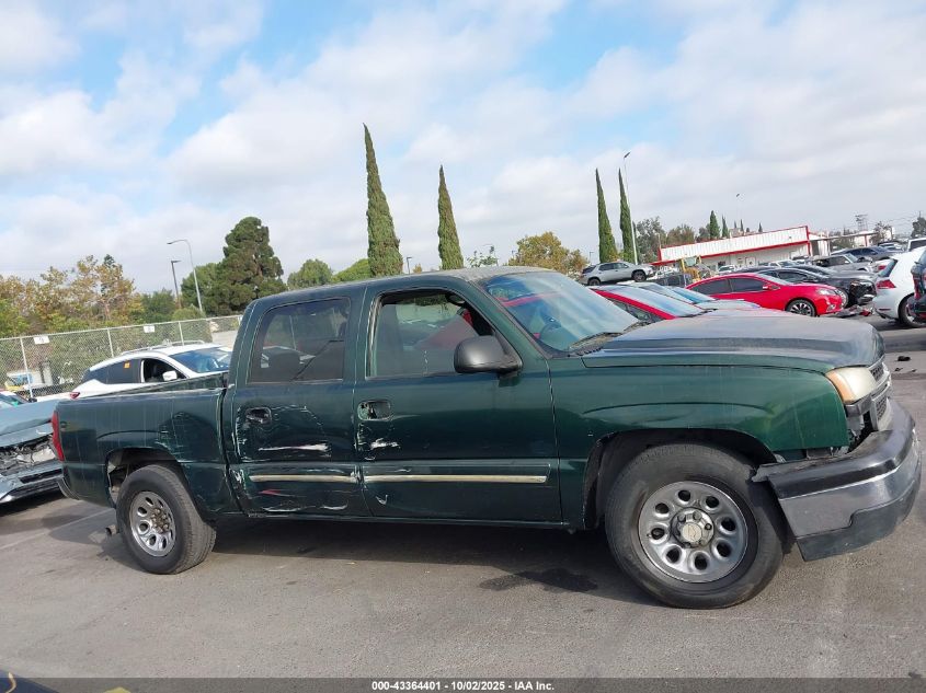 2006 Chevrolet Silverado 1500 Ls VIN: 2GCEC13V161225437 Lot: 43364401