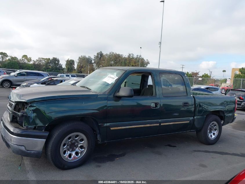2006 Chevrolet Silverado 1500 Ls VIN: 2GCEC13V161225437 Lot: 43364401