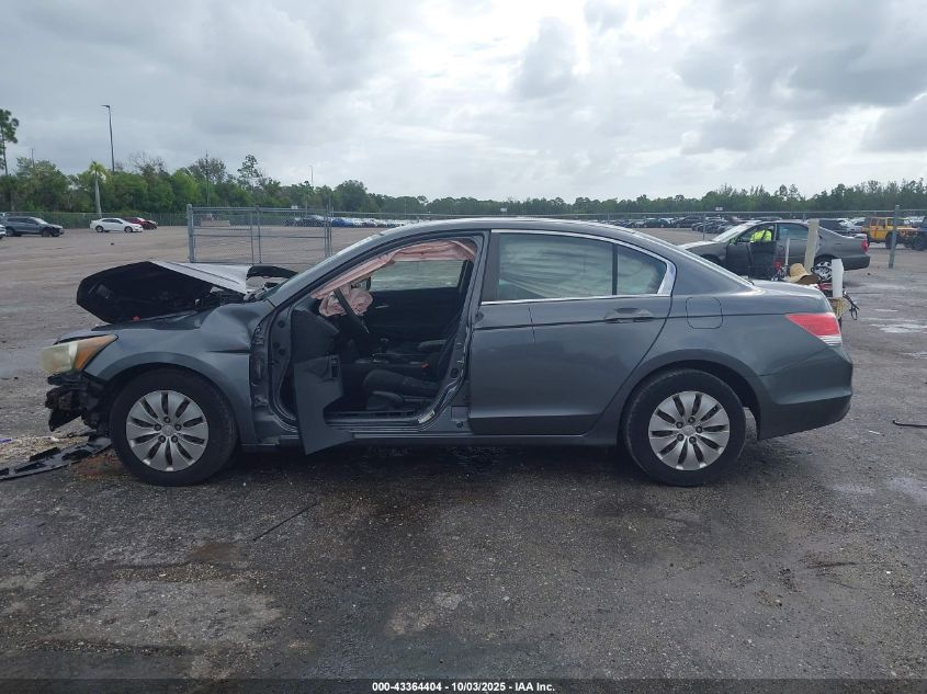 2009 Honda Accord 2.4 Lx VIN: 1HGCP263X9A166654 Lot: 43364404