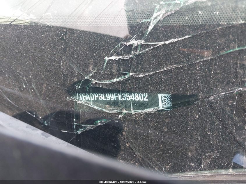 2015 Ford Focus St VIN: 1FADP3L99FL354802 Lot: 43364425