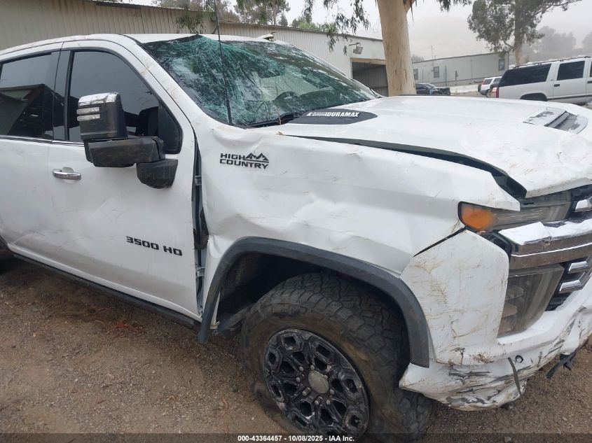 2020 Chevrolet Silverado 3500Hd 4Wd Standard Bed High Country VIN: 1GC4YVEY4LF156520 Lot: 43364457