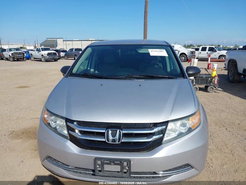 2014 Honda Odyssey Ex VIN: 5FNRL5H43EB076713 Lot: 43364483