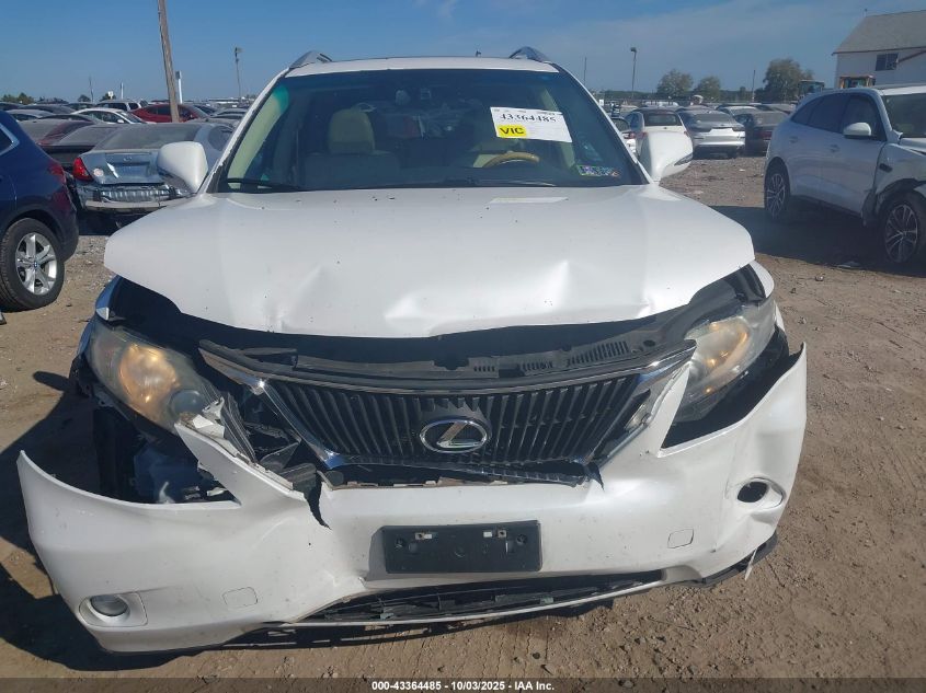 2012 Lexus Rx 350 VIN: 2T2BK1BA1CC152941 Lot: 43364485