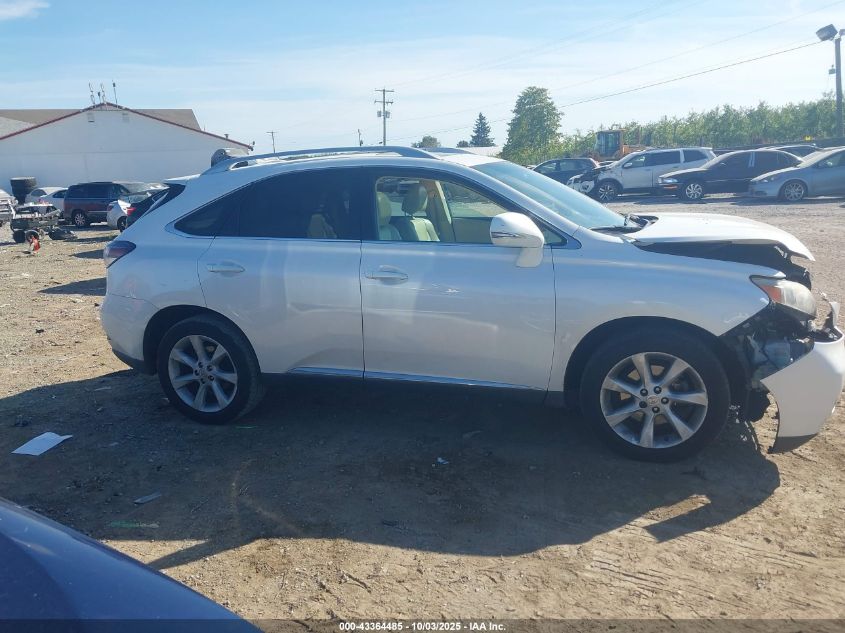 2012 Lexus Rx 350 VIN: 2T2BK1BA1CC152941 Lot: 43364485