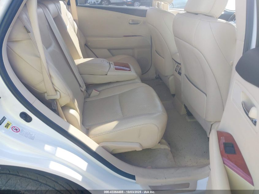 2012 Lexus Rx 350 VIN: 2T2BK1BA1CC152941 Lot: 43364485