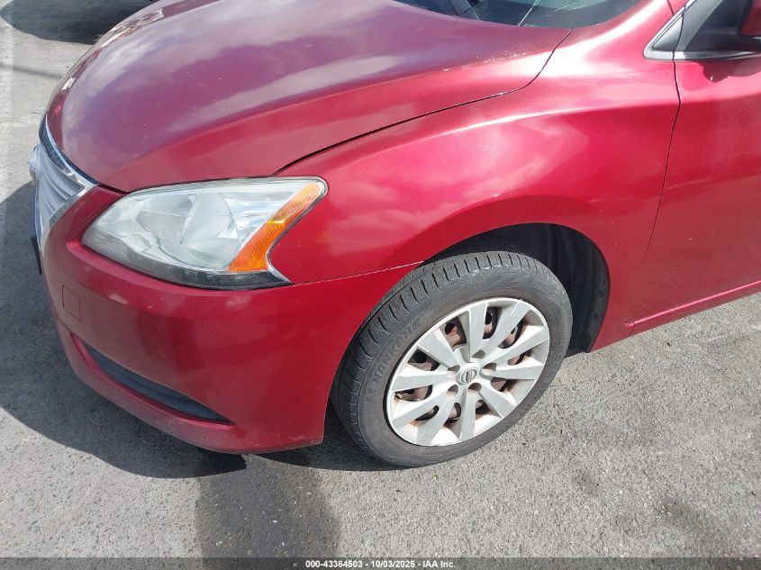 2015 Nissan Sentra VIN: 3N1AB7AP5FY256526 Lot: 43364503