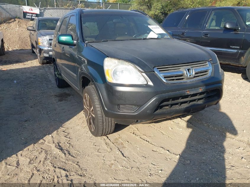 2002 Honda Cr-V Ex VIN: JHLRD78872C022046 Lot: 43364508