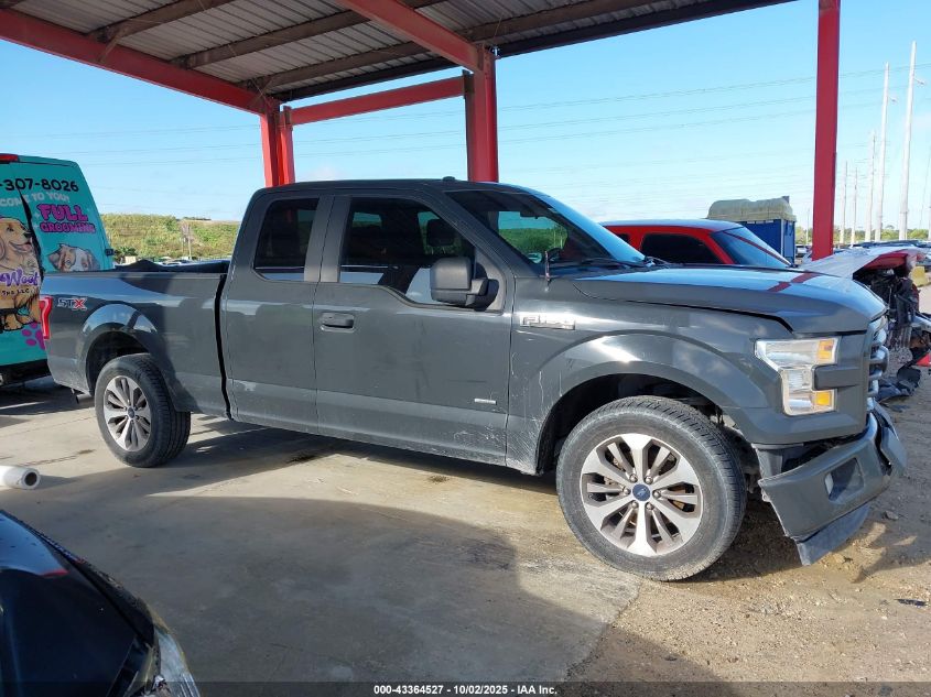 2017 Ford F-150 Xl VIN: 1FTEX1CP9HKE06276 Lot: 43364527
