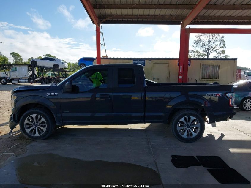 2017 Ford F-150 Xl VIN: 1FTEX1CP9HKE06276 Lot: 43364527