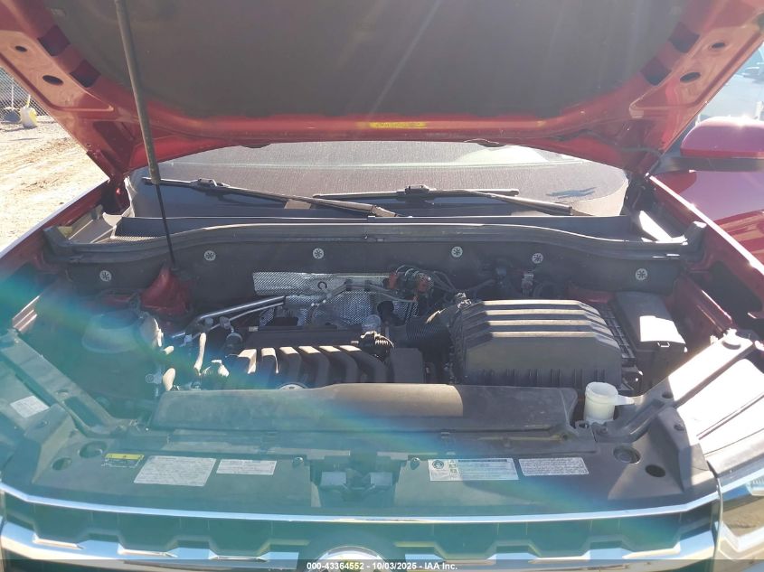 2019 Volkswagen Atlas 3.6L V6 Se VIN: 1V2LR2CA0KC553279 Lot: 43364552