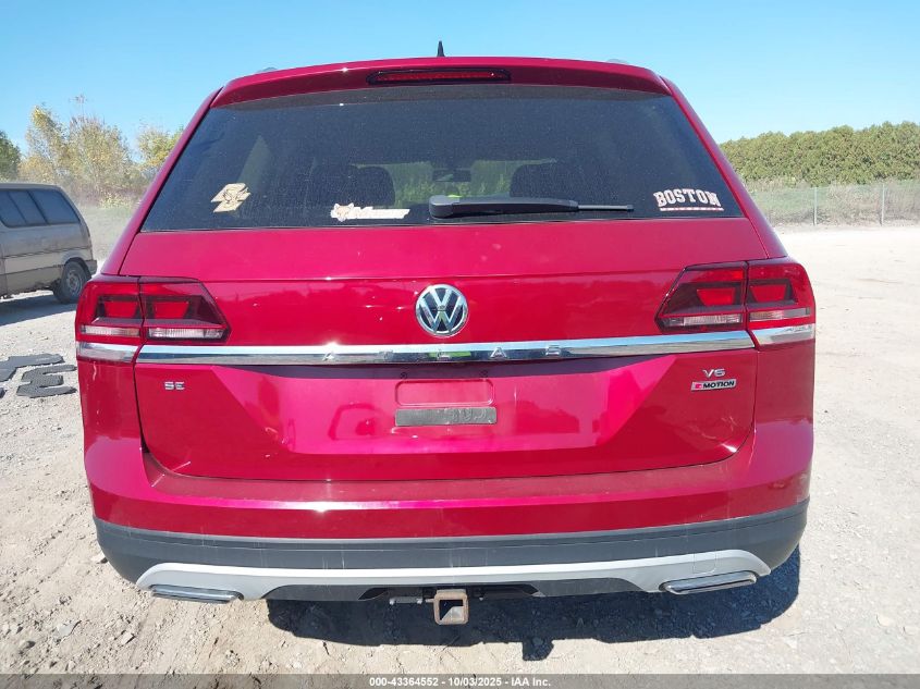 2019 Volkswagen Atlas 3.6L V6 Se VIN: 1V2LR2CA0KC553279 Lot: 43364552