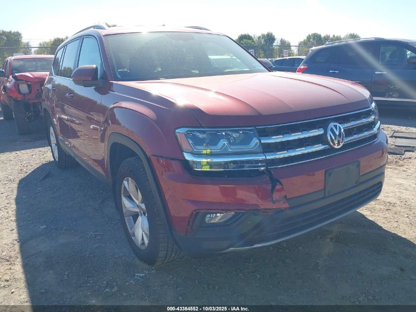 2019 Volkswagen Atlas 3.6L V6 Se VIN: 1V2LR2CA0KC553279 Lot: 43364552