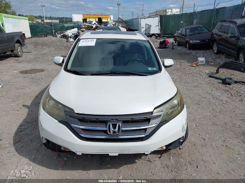 2012 Honda Cr-V Ex-L VIN: 5J6RM4H71CL062394 Lot: 43364584