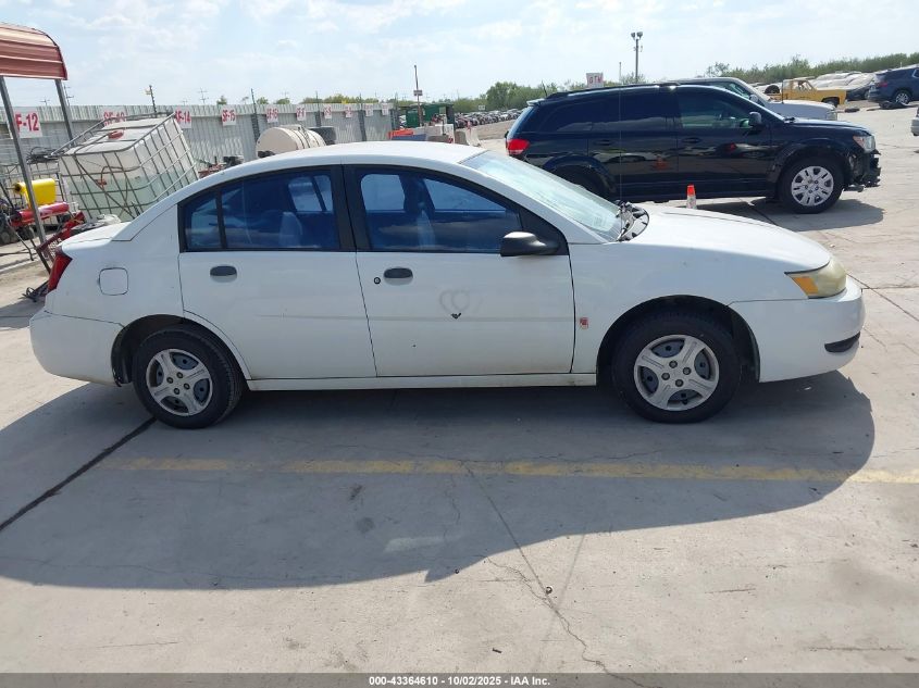 2004 Saturn Ion 1 VIN: 1G8AG52F54Z133475 Lot: 43364610