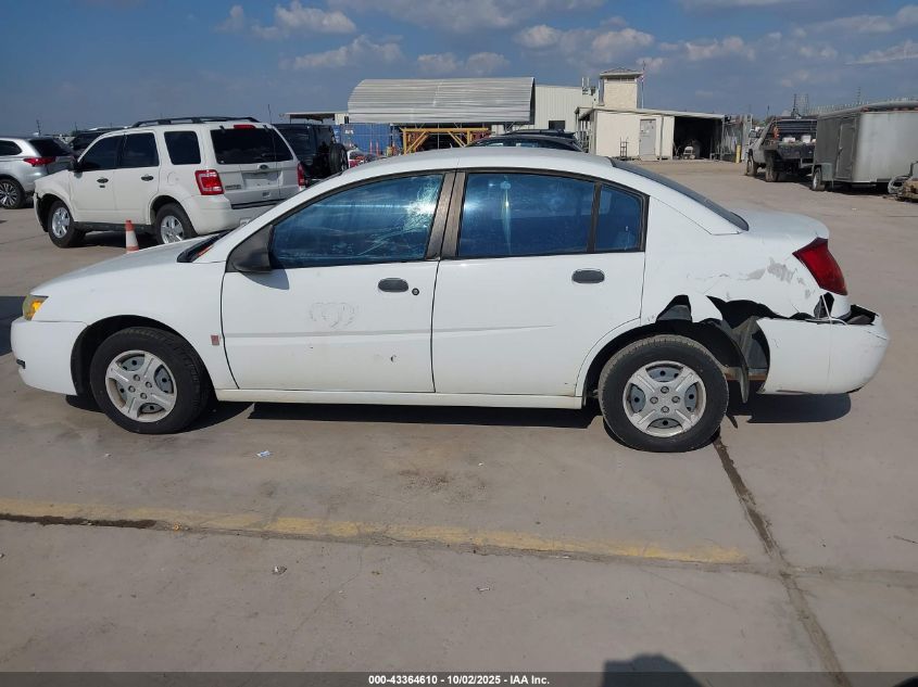2004 Saturn Ion 1 VIN: 1G8AG52F54Z133475 Lot: 43364610