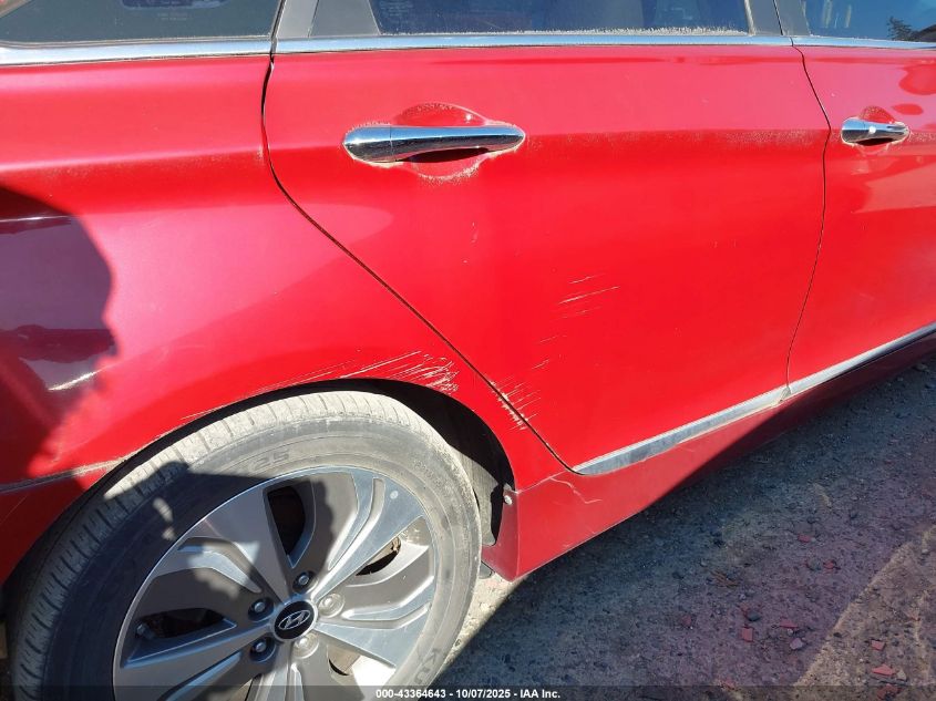 2013 Hyundai Sonata Hybrid Limited VIN: KMHEC4A40DA096889 Lot: 43364643