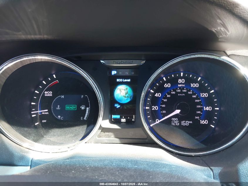 2013 Hyundai Sonata Hybrid Limited VIN: KMHEC4A40DA096889 Lot: 43364643