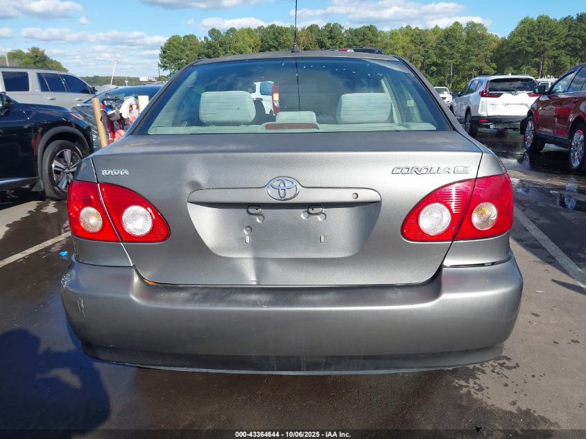 2006 Toyota Corolla Le VIN: 2T1BR30EX6C638945 Lot: 43364644