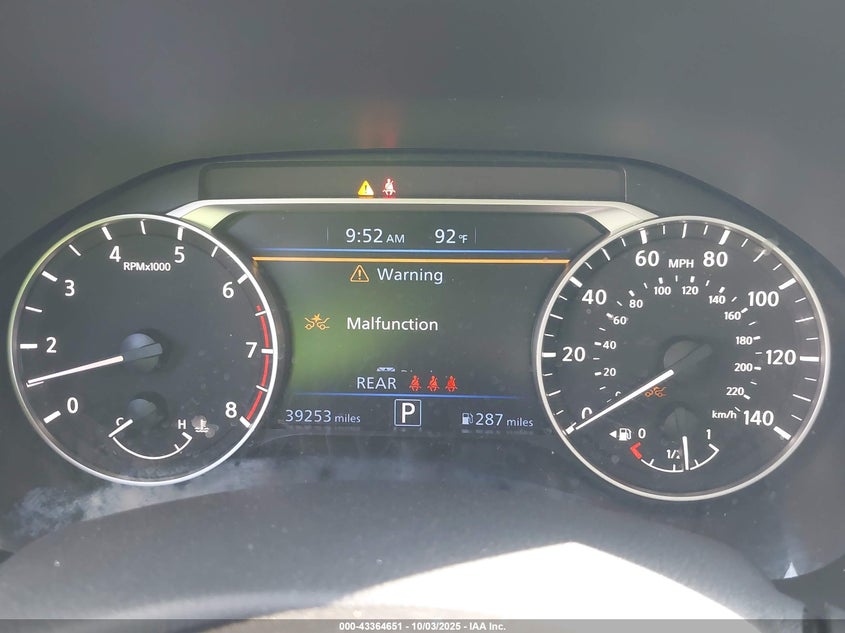 2024 NISSAN ALTIMA SV FWD 1N4BL4DVXRN338430