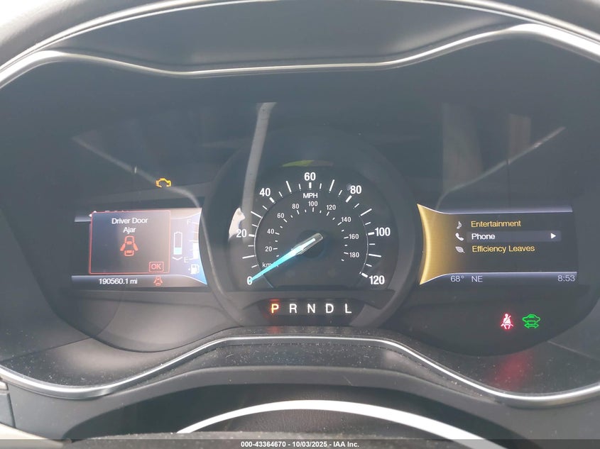 2013 FORD FUSION HYBRID SE - 3FA6P0LU8DR128941