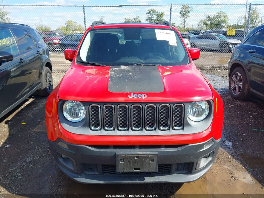 2016 Jeep Renegade Latitude VIN: ZACCJABT4GPC53284 Lot: 43364687