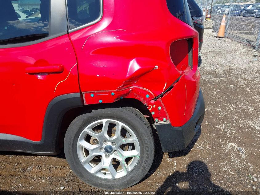 2016 Jeep Renegade Latitude VIN: ZACCJABT4GPC53284 Lot: 43364687