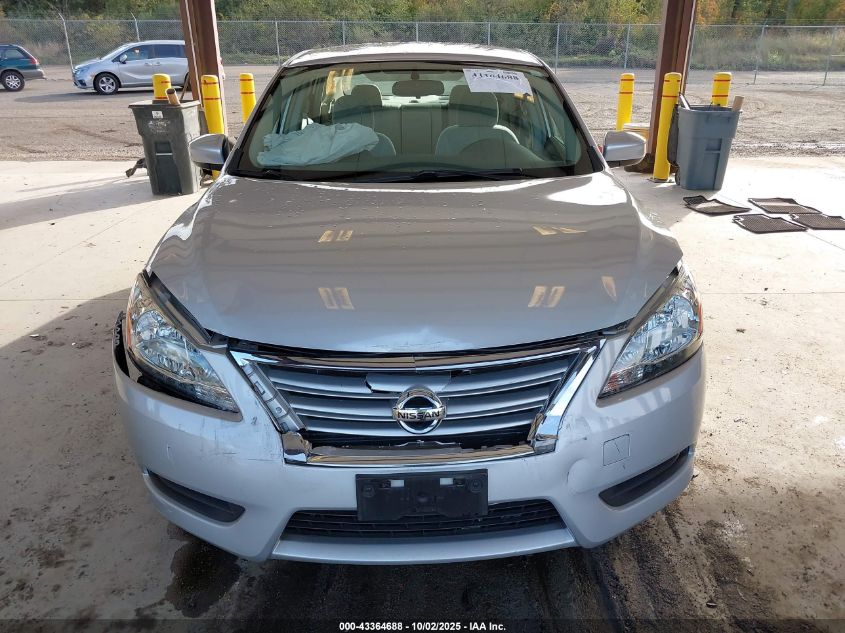 2013 Nissan Sentra Sv VIN: 3N1AB7AP3DL664033 Lot: 43364688