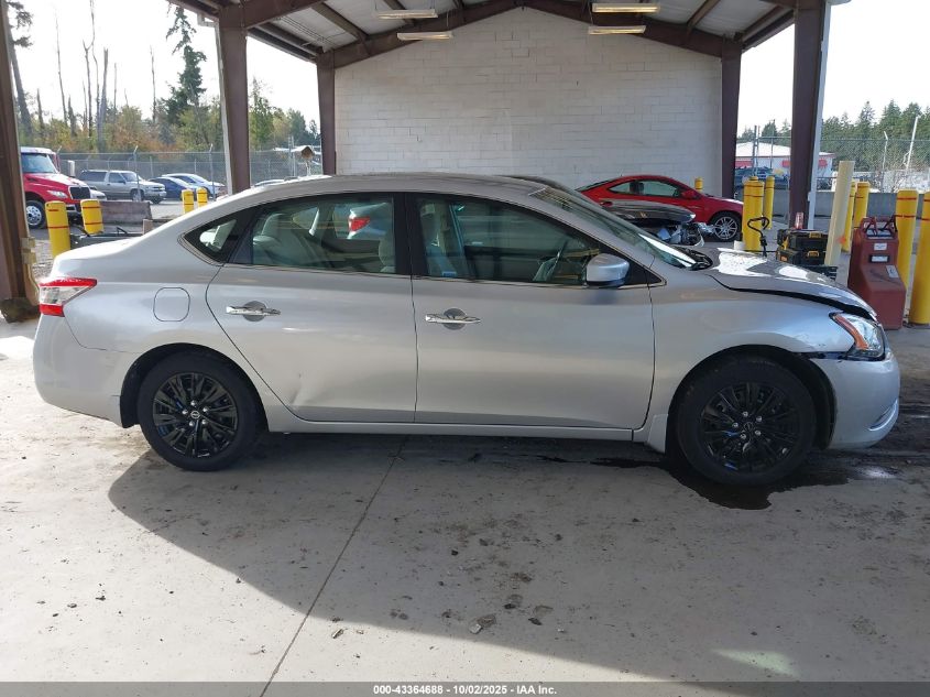 2013 Nissan Sentra Sv VIN: 3N1AB7AP3DL664033 Lot: 43364688