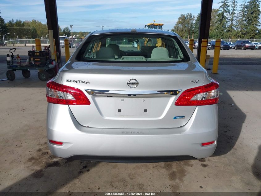2013 Nissan Sentra Sv VIN: 3N1AB7AP3DL664033 Lot: 43364688