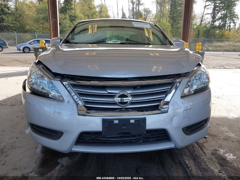 2013 Nissan Sentra Sv VIN: 3N1AB7AP3DL664033 Lot: 43364688