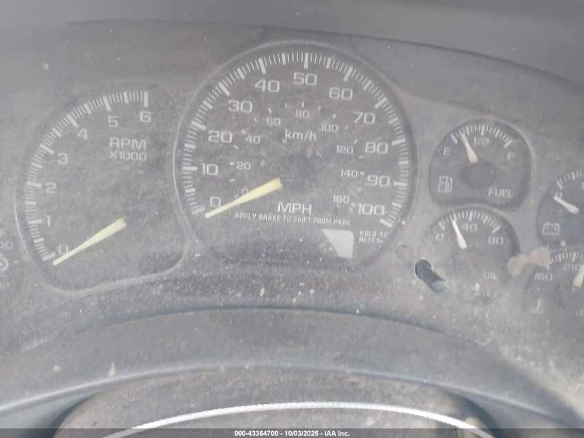 2000 Chevrolet Silverado 2500 Ls VIN: 1GCFC24U1YZ258674 Lot: 43364700