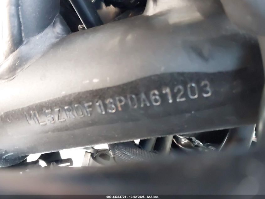 2023 Kawasaki Zr900 F VIN: ML5ZRDF13PDA61203 Lot: 43364721