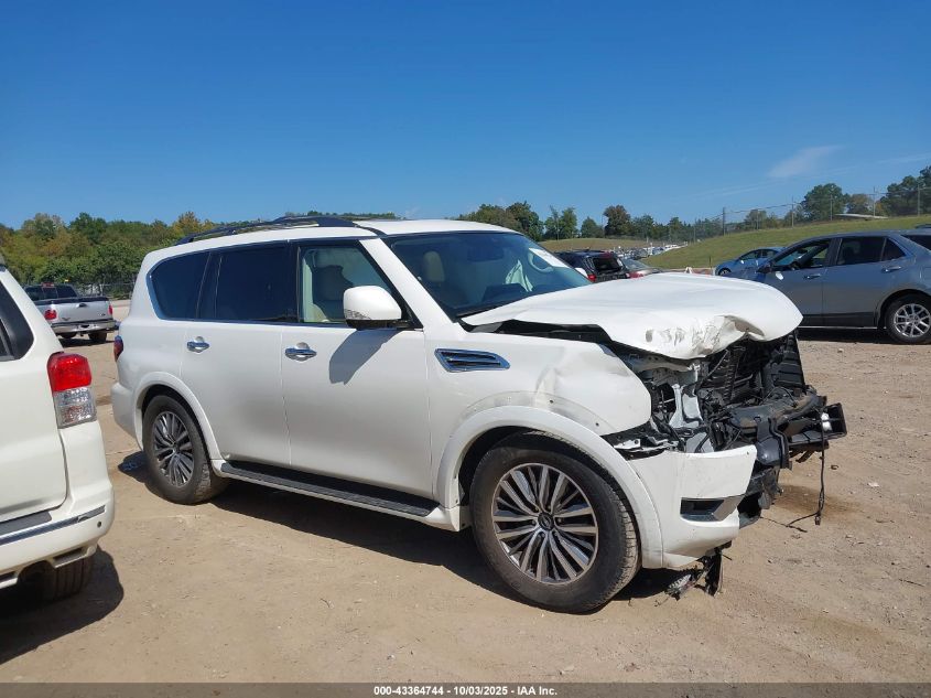 2023 Nissan Armada Sl 4Wd VIN: JN8AY2BD9P9693041 Lot: 43364744