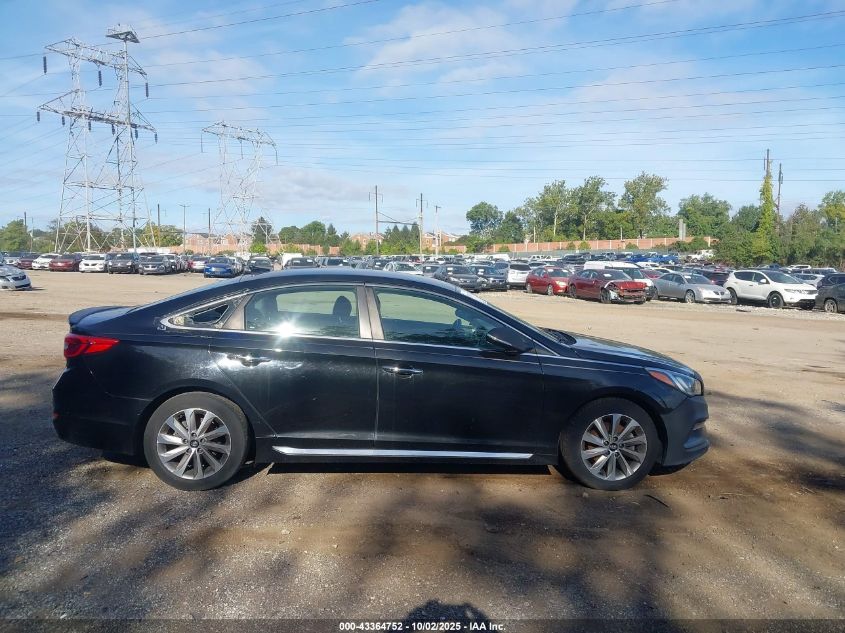 2015 Hyundai Sonata Sport VIN: 5NPE34AF3FH057750 Lot: 43364752