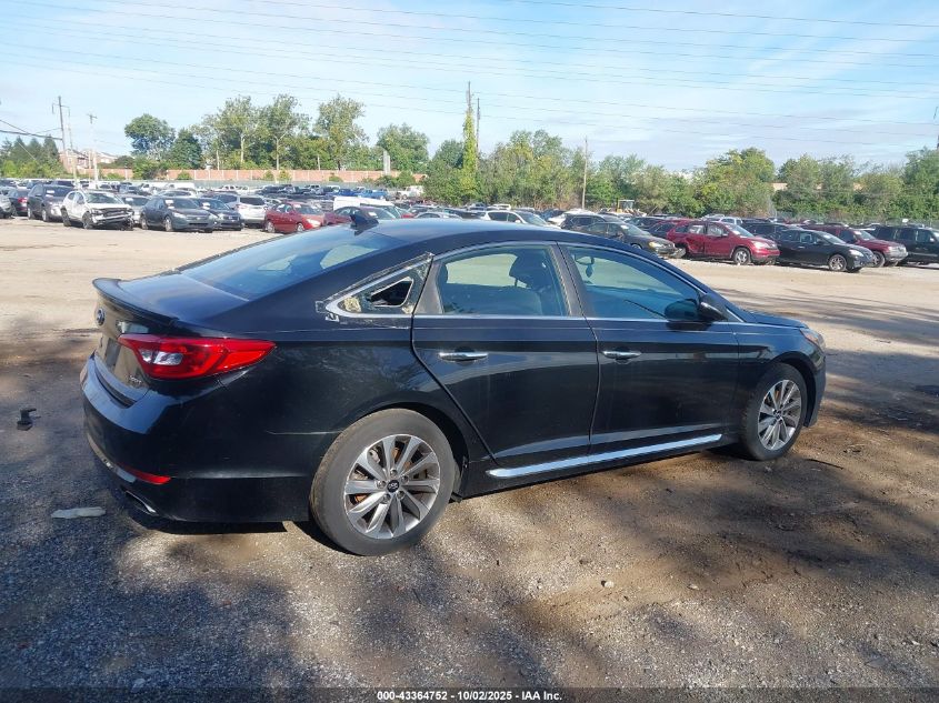 2015 Hyundai Sonata Sport VIN: 5NPE34AF3FH057750 Lot: 43364752