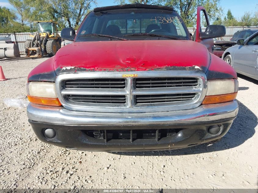 2001 Dodge Dakota Slt/Sport VIN: 1B7GL2AN91S118128 Lot: 43364758
