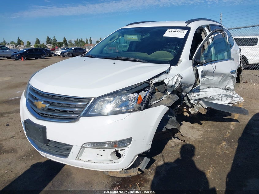 2017 CHEVROLET TRAVERSE 1LT - 1GNKRGKDXHJ122496