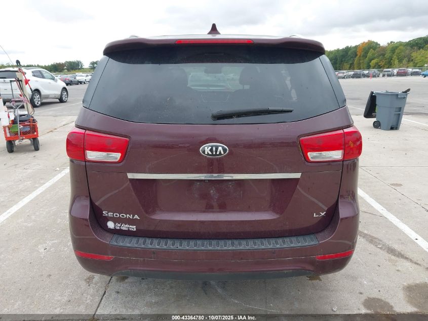 2018 Kia Sedona Lx VIN: KNDMB5C17J6379977 Lot: 43364780