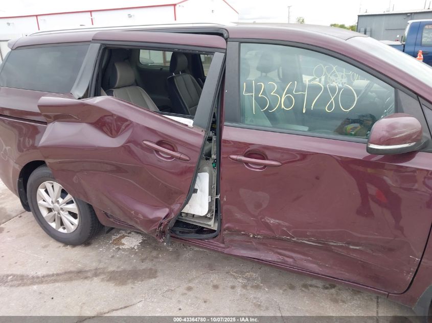 2018 Kia Sedona Lx VIN: KNDMB5C17J6379977 Lot: 43364780