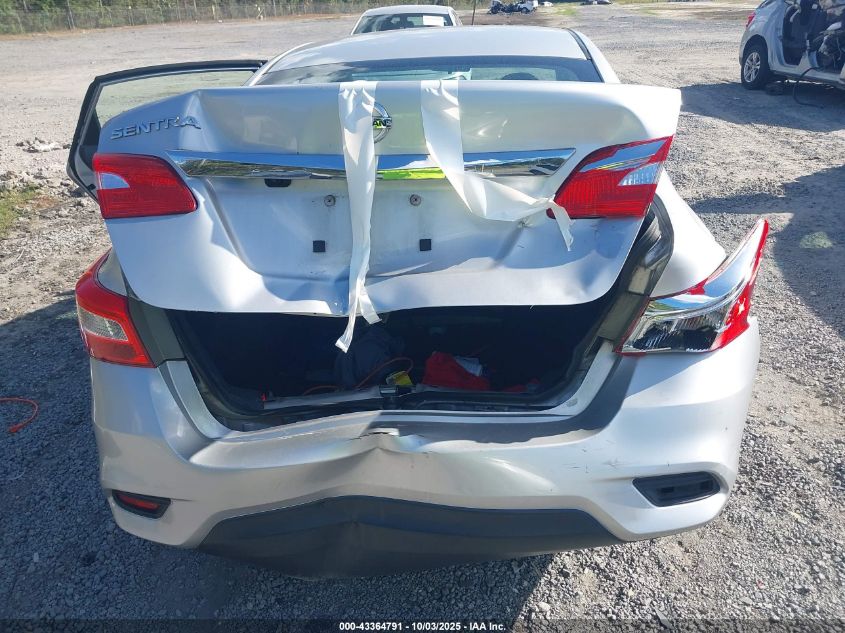 2018 Nissan Sentra S VIN: 3N1AB7AP9JY288730 Lot: 43364791