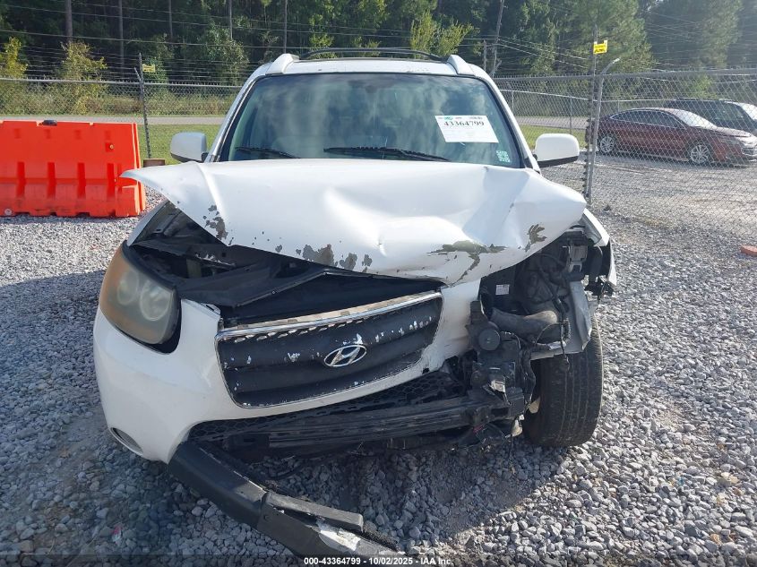 2007 Hyundai Santa Fe Se/Limited VIN: 5NMSH13E77H096962 Lot: 43364799