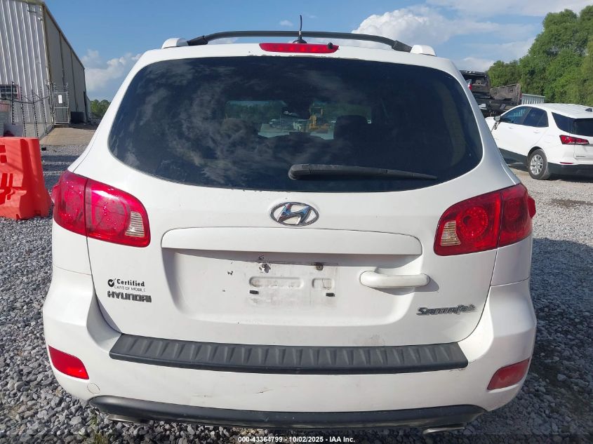 2007 Hyundai Santa Fe Se/Limited VIN: 5NMSH13E77H096962 Lot: 43364799