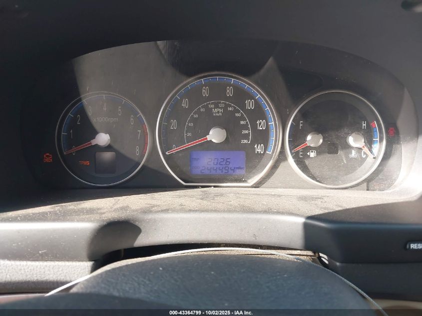 2007 Hyundai Santa Fe Se/Limited VIN: 5NMSH13E77H096962 Lot: 43364799