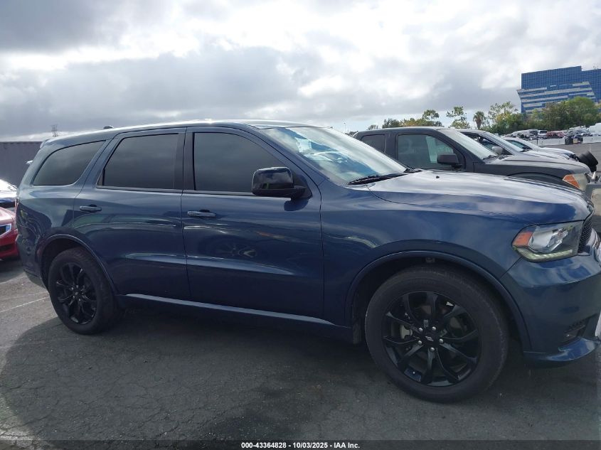 2020 Dodge Durango Gt Rwd VIN: 1C4RDHDG3LC380987 Lot: 43364828