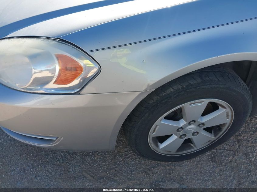 2007 Chevrolet Impala Lt VIN: 2G1WT58NX79384909 Lot: 43364835