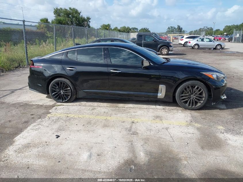 2018 Kia Stinger VIN: KNAE15LA3J6024440 Lot: 43364837