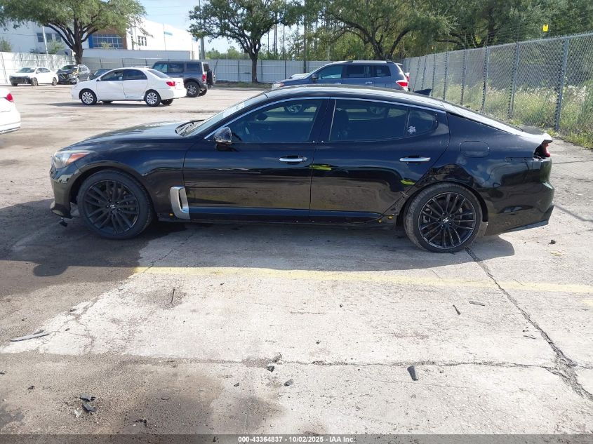 2018 Kia Stinger VIN: KNAE15LA3J6024440 Lot: 43364837